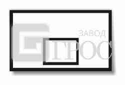 Щит баскетбольный тренировочный, фанера 1,2х0,9м - картинка для сайта о Томске